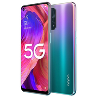 Oryginalny telefon komórkowy OPPO A93 5G 6.5 Cal 90Hz ekran 8GB + 128GB Snapdragon 480 Octa Core Android 11 5000mAh bateria Smartphone 2